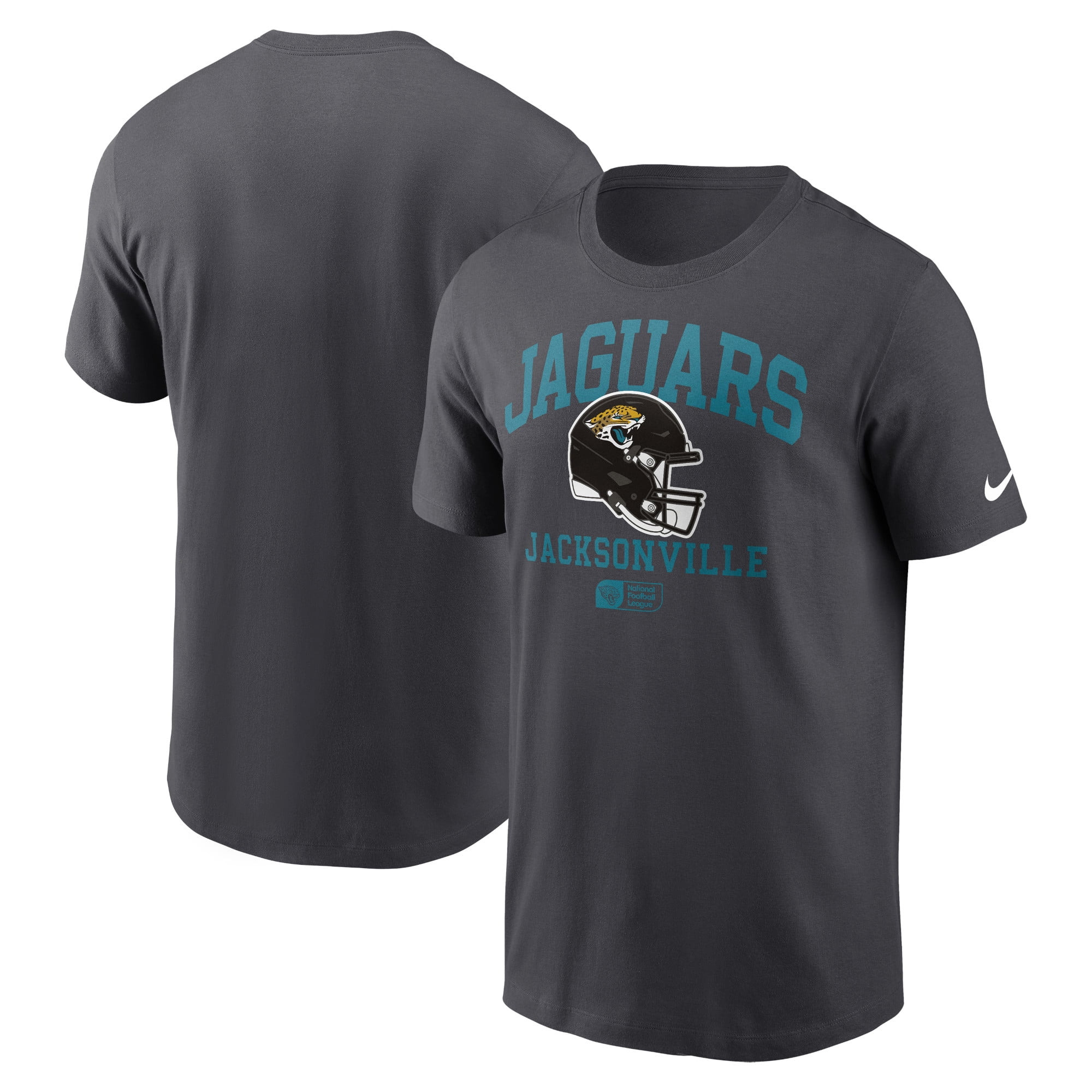 Men 2025 NFL Jacksonville Jaguars Grey T shirts